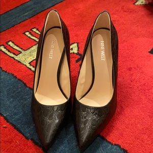 Nine West Tatiana Heels Crocodile